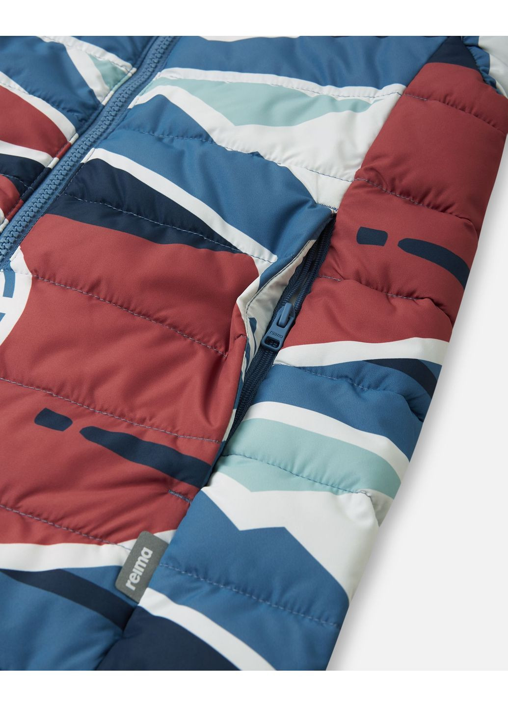 Синя демісезонна куртка утеплена Reima Untu