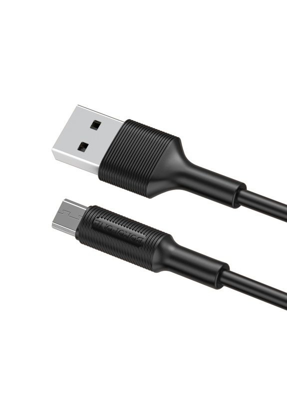 Кабель BX1 USB to MicroUSB 1m черный Borofone (268218328)