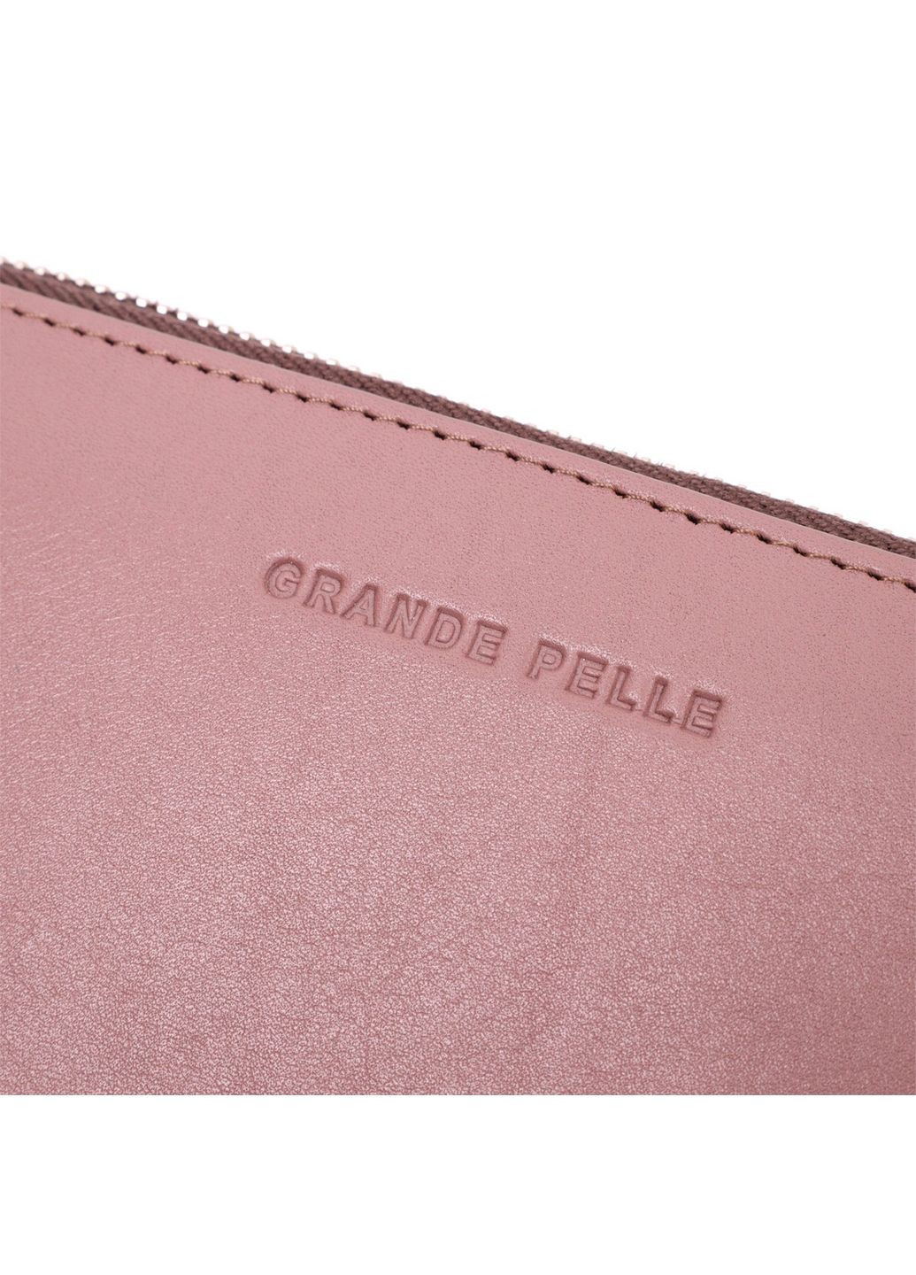 Шкіряний жіночий гаманець Grande Pelle (279318236)
