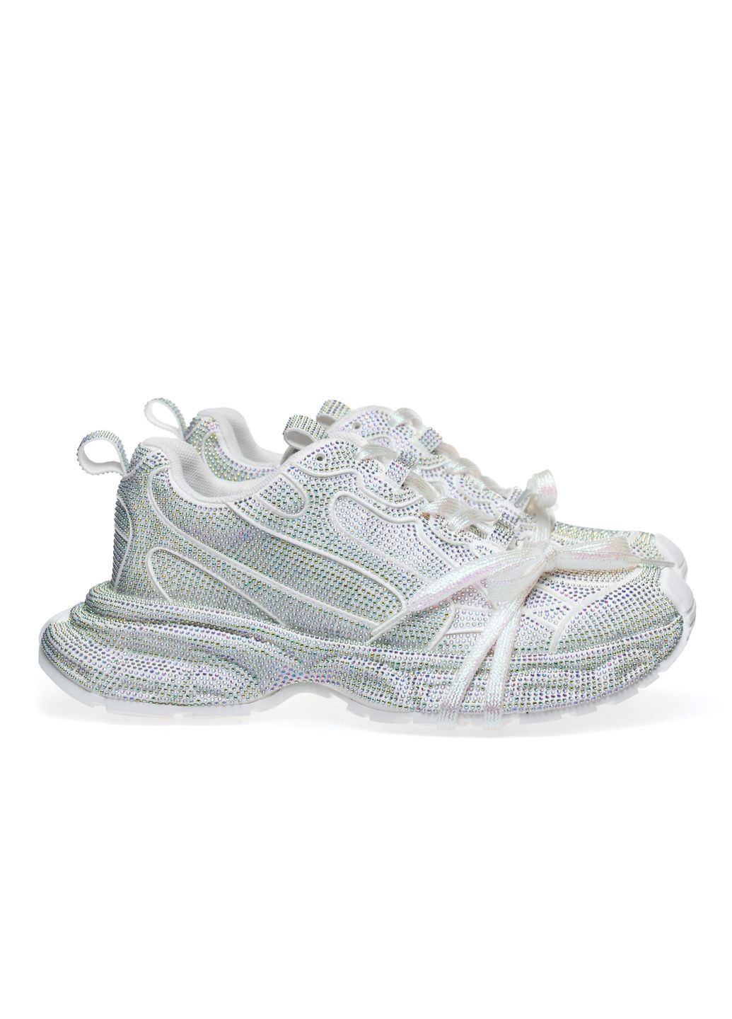 Кроссовки 01599 Белые Bigrosse белые (351376567)