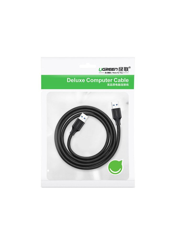 Дата кабель (m496537) Ugreen USB 2.0 AM/AM 2.0m US102 black (367072346)