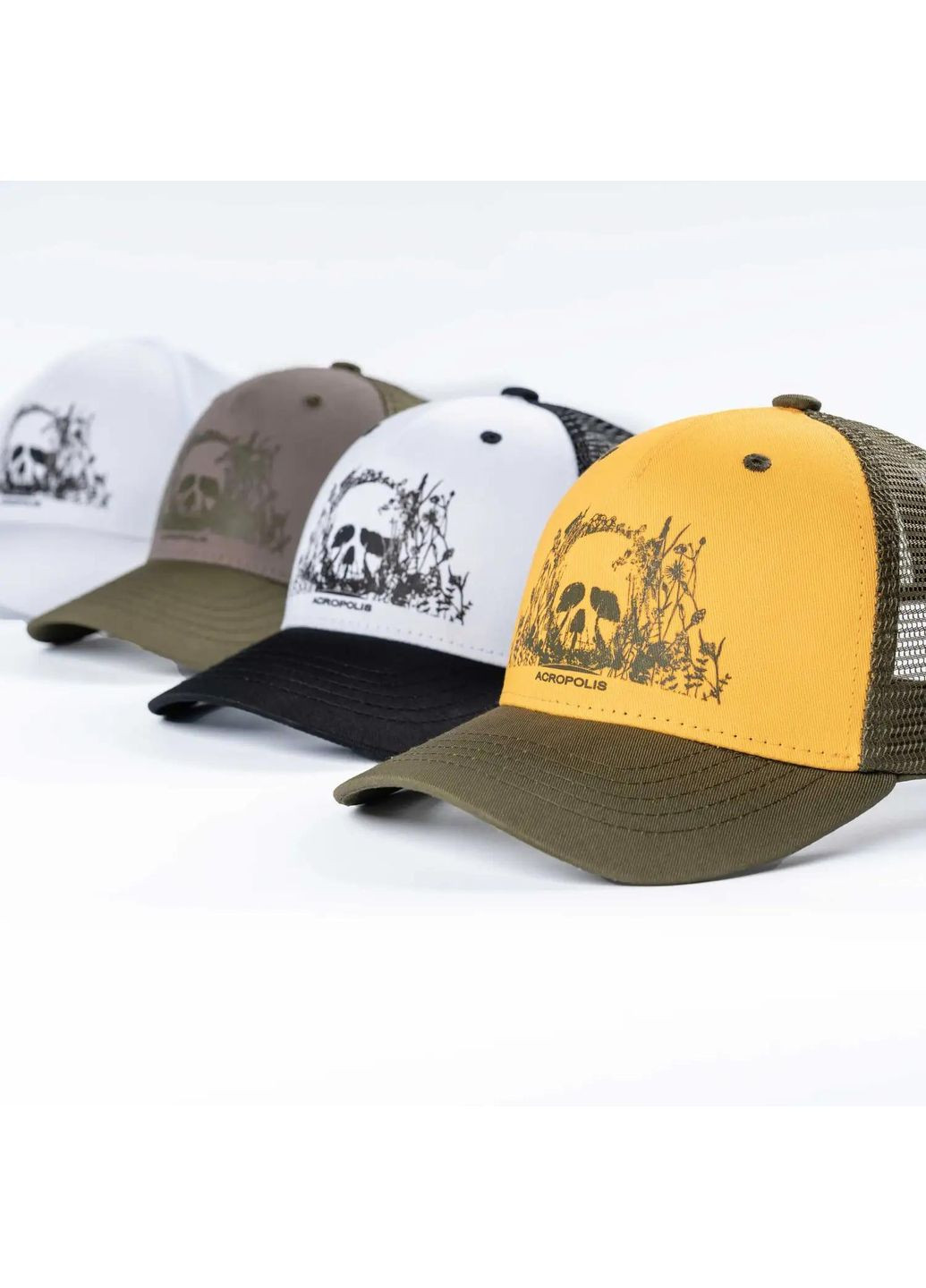 Кепка "ГРИБЫ" для сбора грибов и активного отдыха ОШМ-22. Размеры: S, M, L Acropolis (361047917)