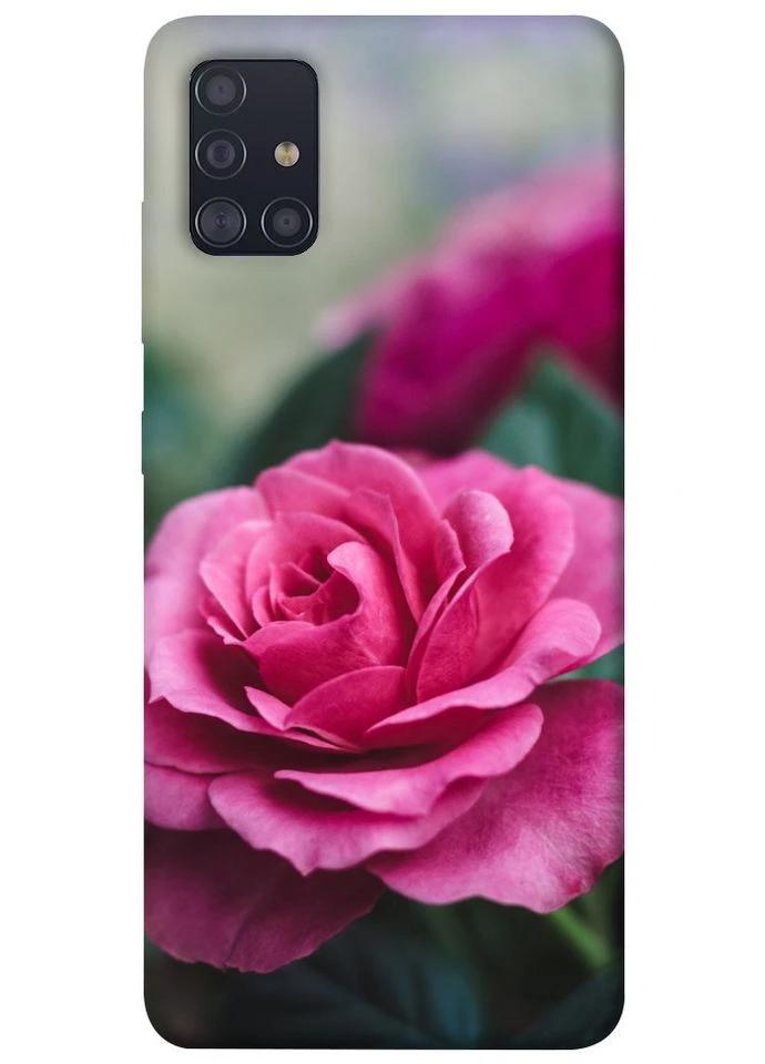 Чохол з принтом для Samsung Galaxy A51 / для самсунг галаксі А51 Троянда в саду No Brand (339060584)