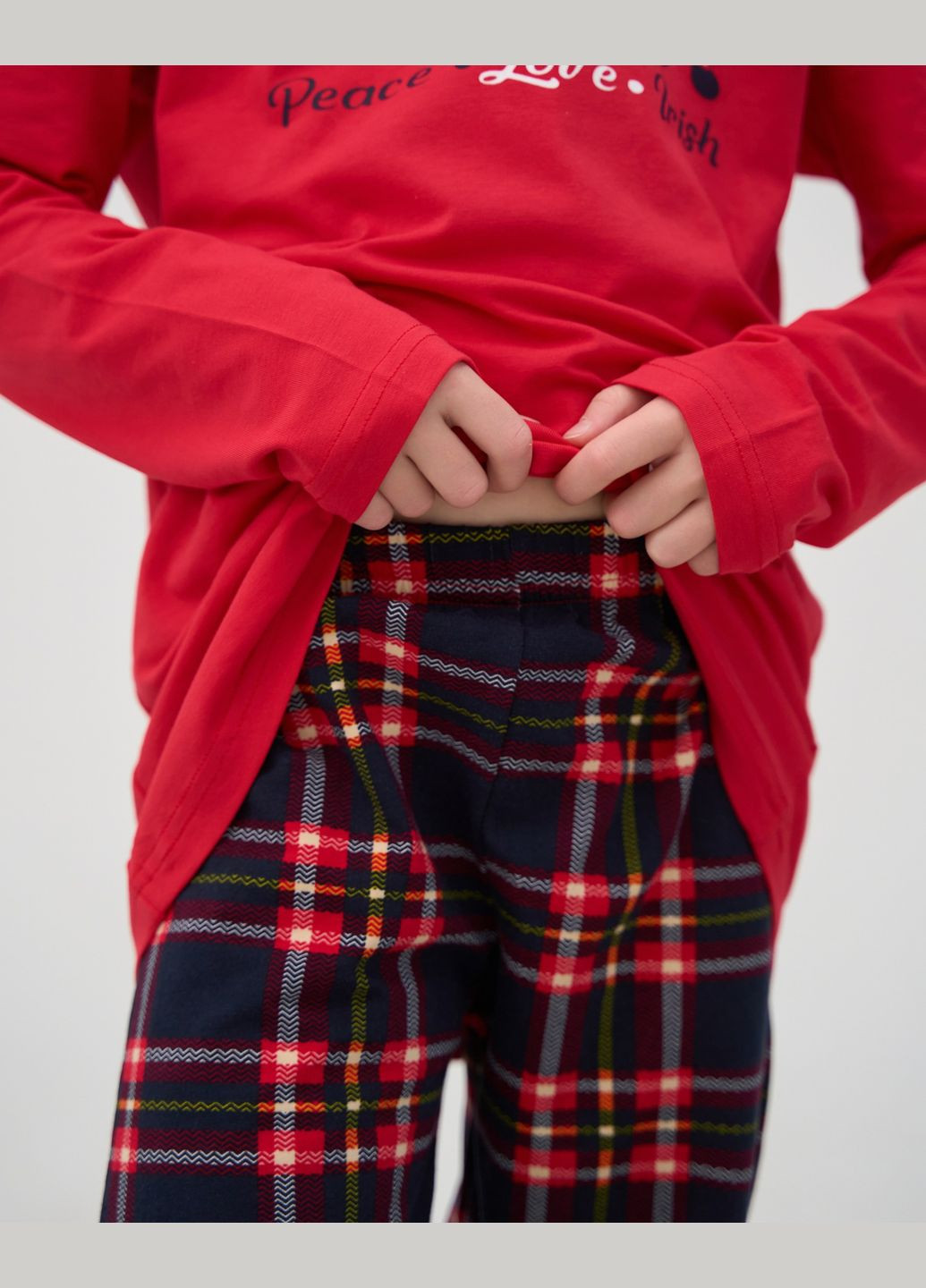 Красная пижама на девочку со штанами Nicoletta