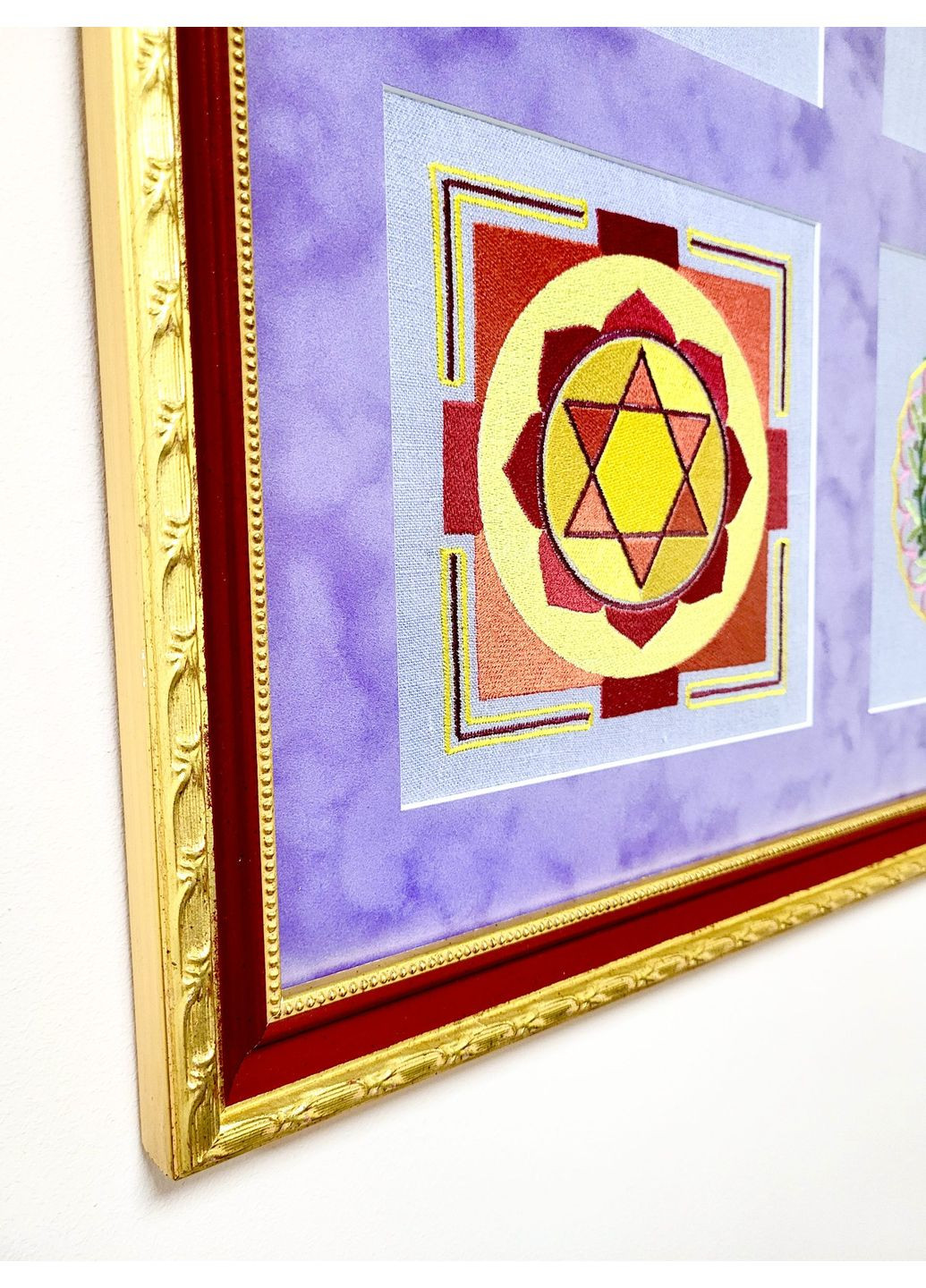 Картина-оберіг 4 символи фінанси карʼєра енергія зростання 54×54 см сірий котон (NF0036) Tiferet-NF (371772231)