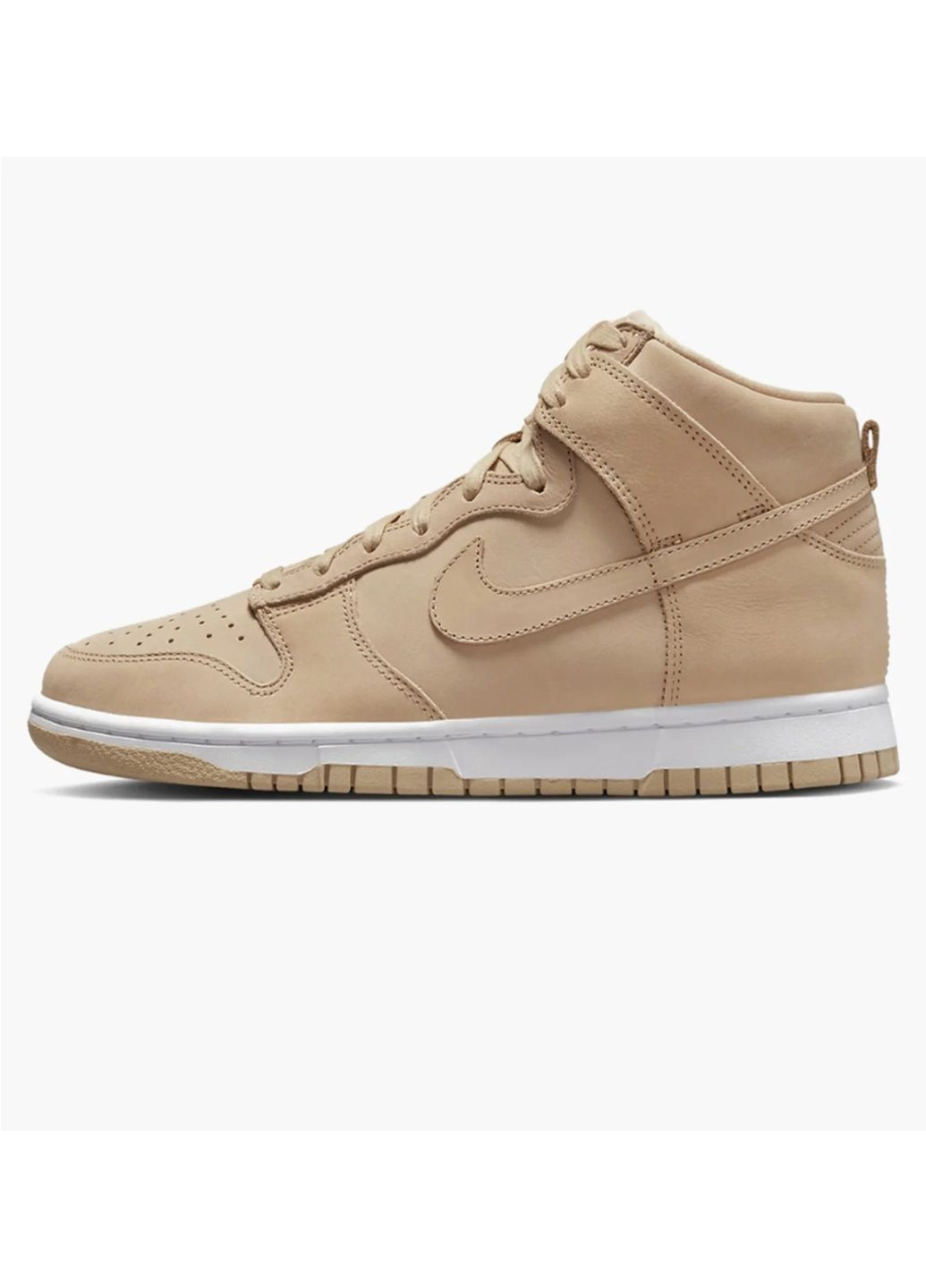 Кроссовки женские Dunk High Premium Beige Dx2044-201 Nike бежевые (364837436)