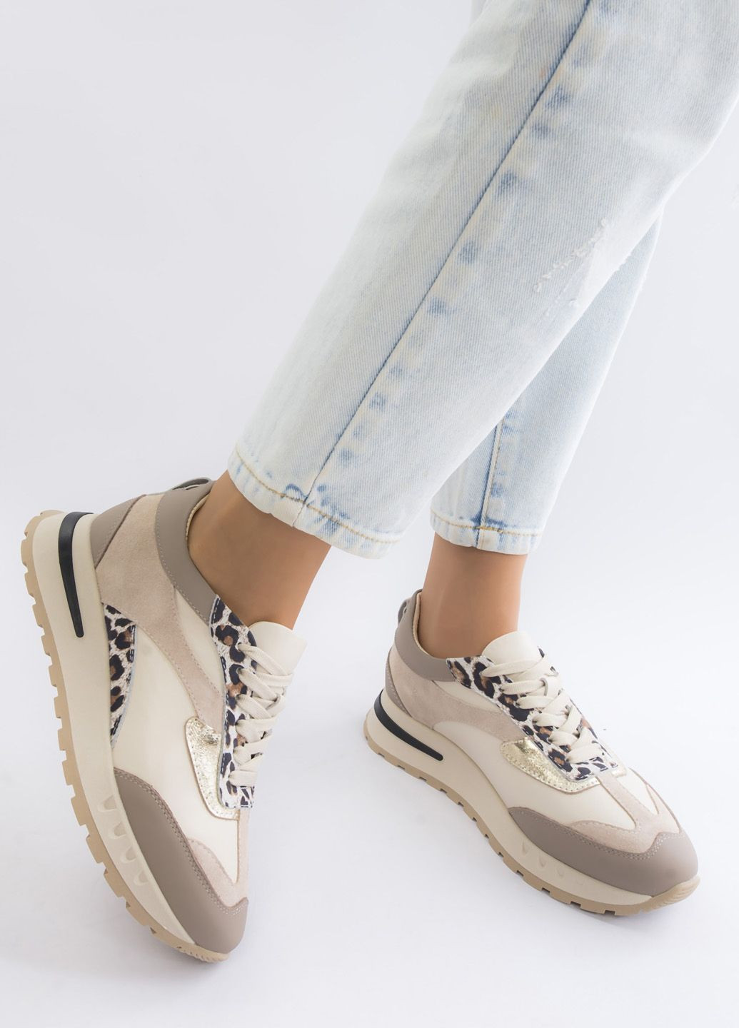 Кросівки жіночі Springer бежеві всесезони (301906341)