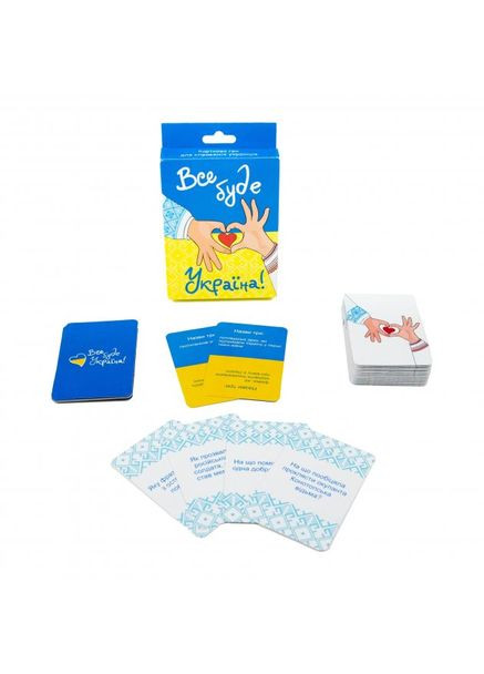 Гра настільна карткова Все буде Україна (укр) (30370) Стратег (364113381)