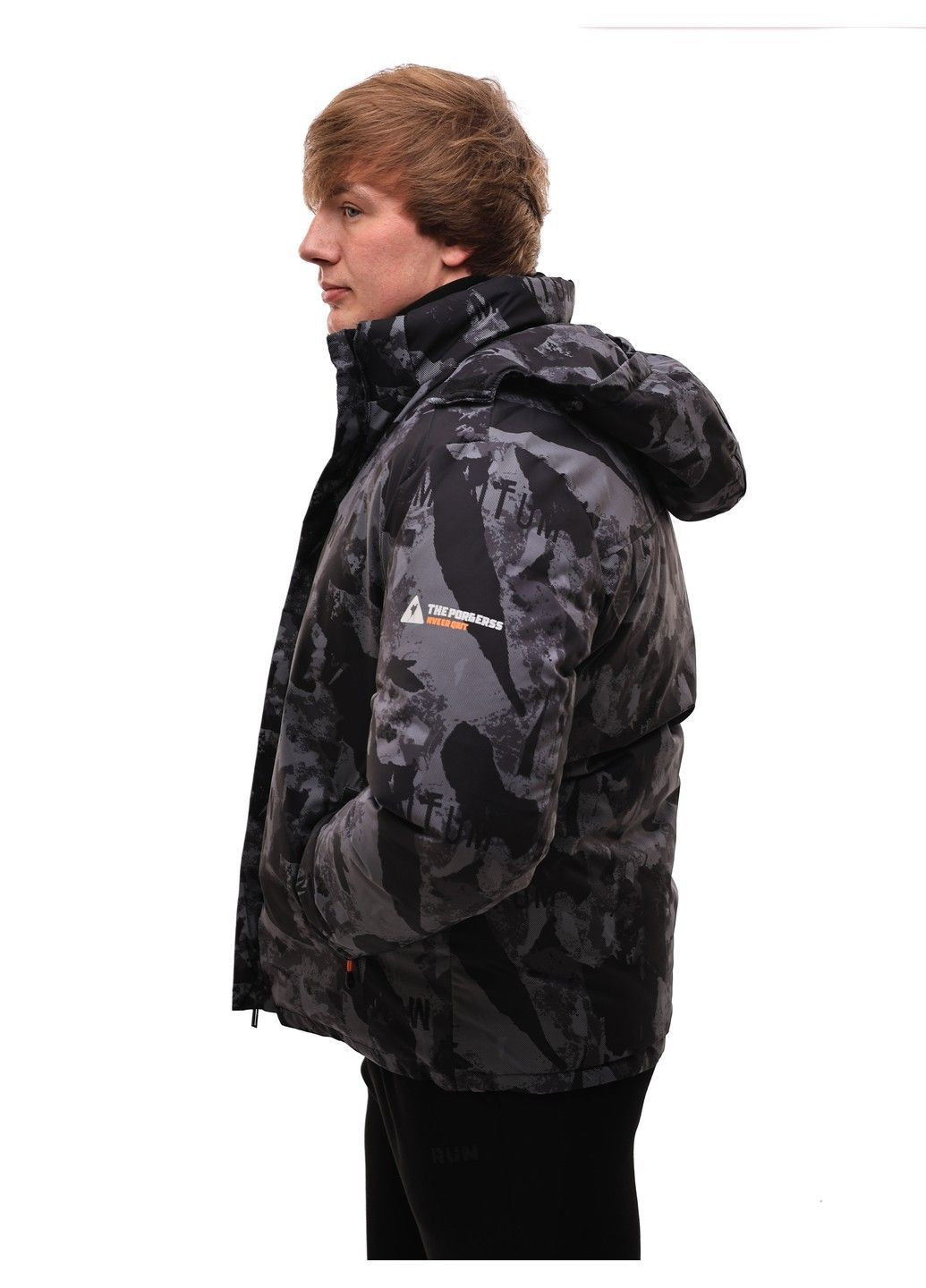 Черная куртка зимняя мужская Fashion