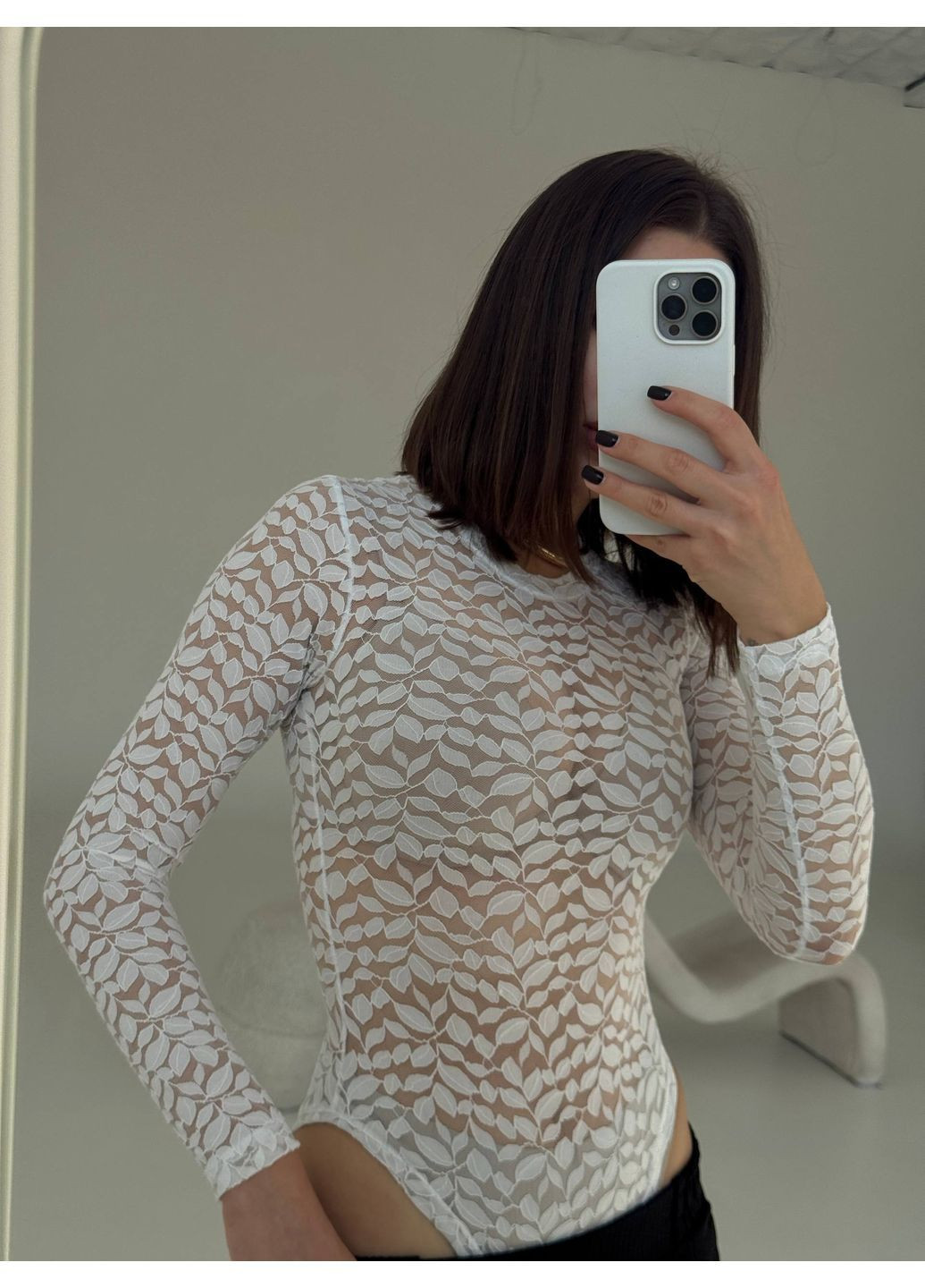 MasOli Кружевный боди No Brand (363040223)