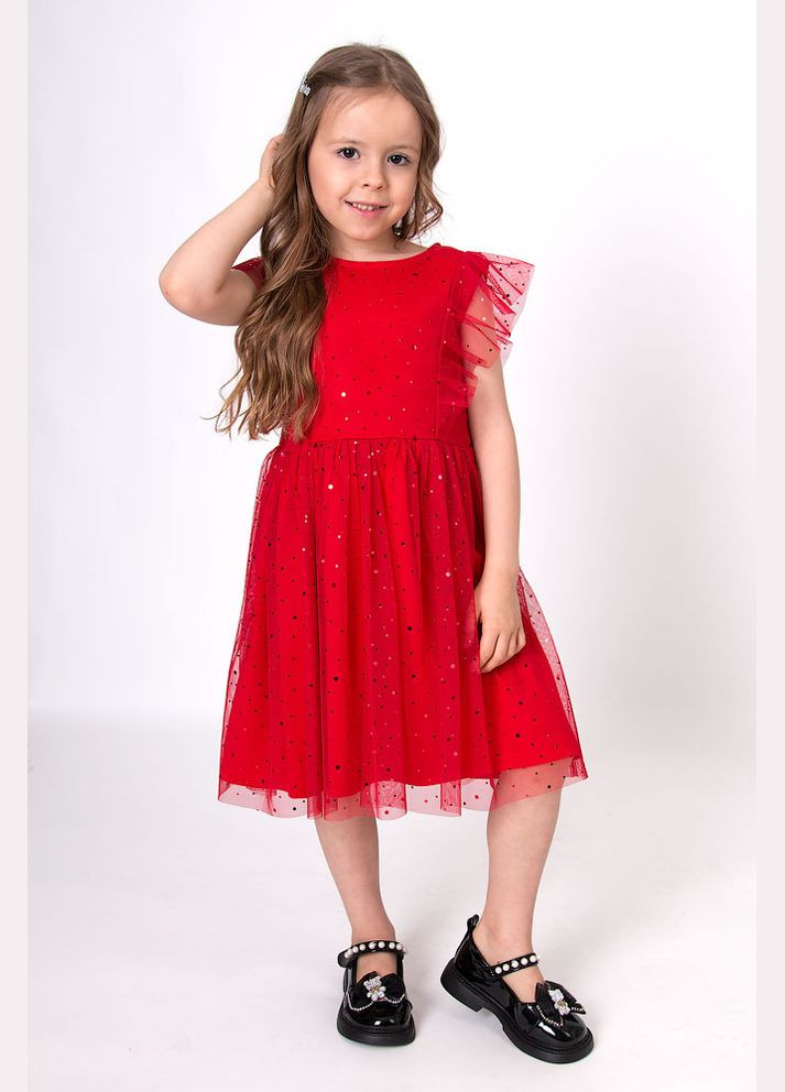 Червона сукня для дівчинки Mevis (291439034)