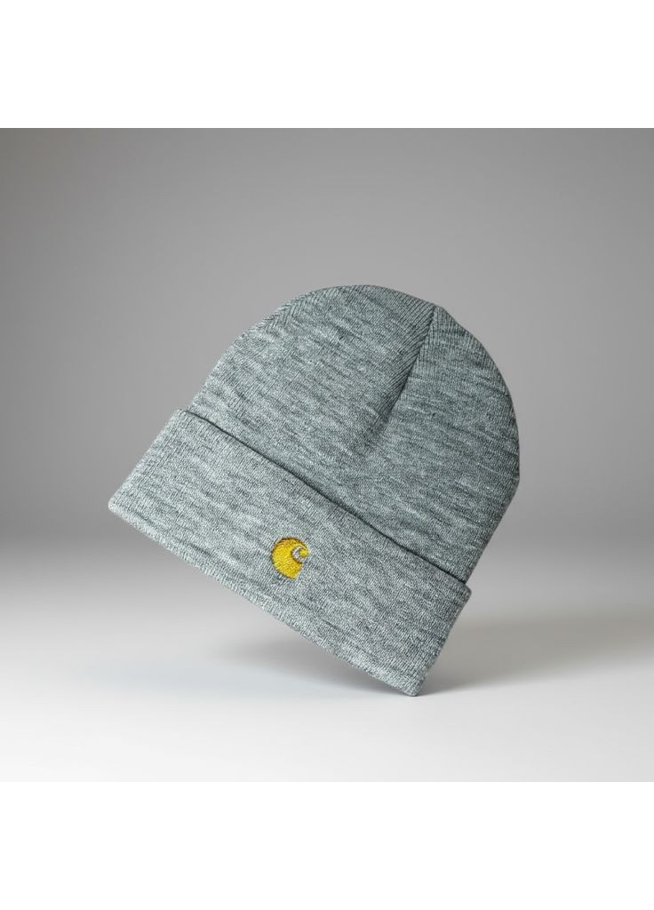 Зимняя теплая мужская шапка брендовая | фирменная шапка кархарт для зимы No Brand (369153993)