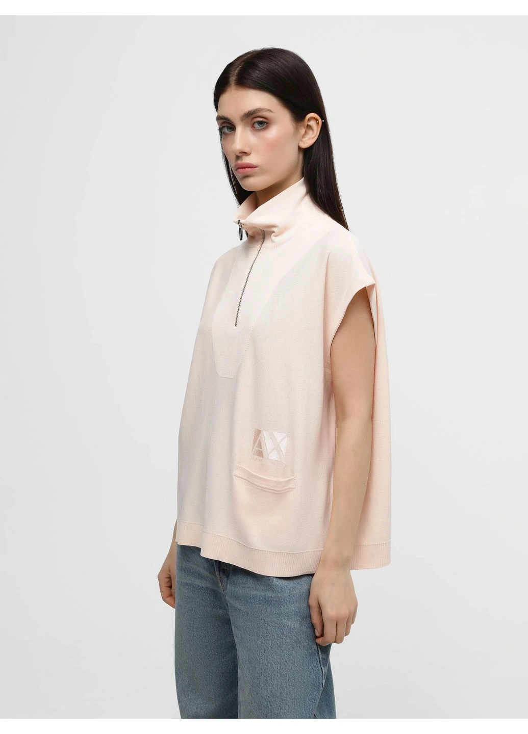 Свитшот 8346392 Розовый QZ3424 Armani Exchange (381514765)