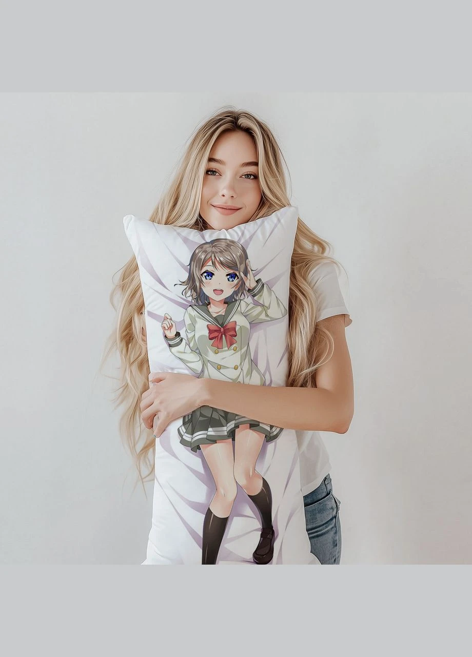 Ю Ватанабе Любов наживо! подушка дакімакура 120*40 см No Brand (317264668)