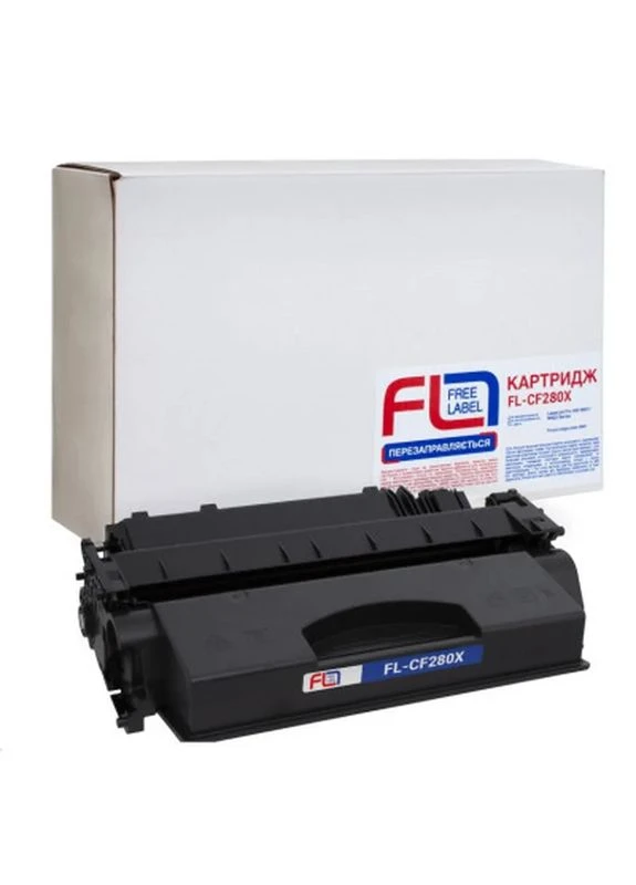 Картридж HP 80X (CF280X) (FL-CF280X) FREE Label (399113694)