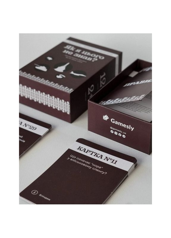 Карточная игра Как я этого не знал? Military Edition" 290124, 110 карт. Gamesly (325696255)