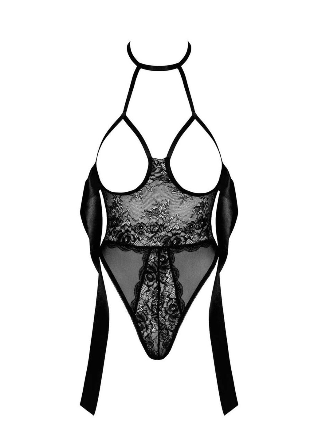 Боді Kissable Sexy Kiss Body Black Noir Handmade (322741074)