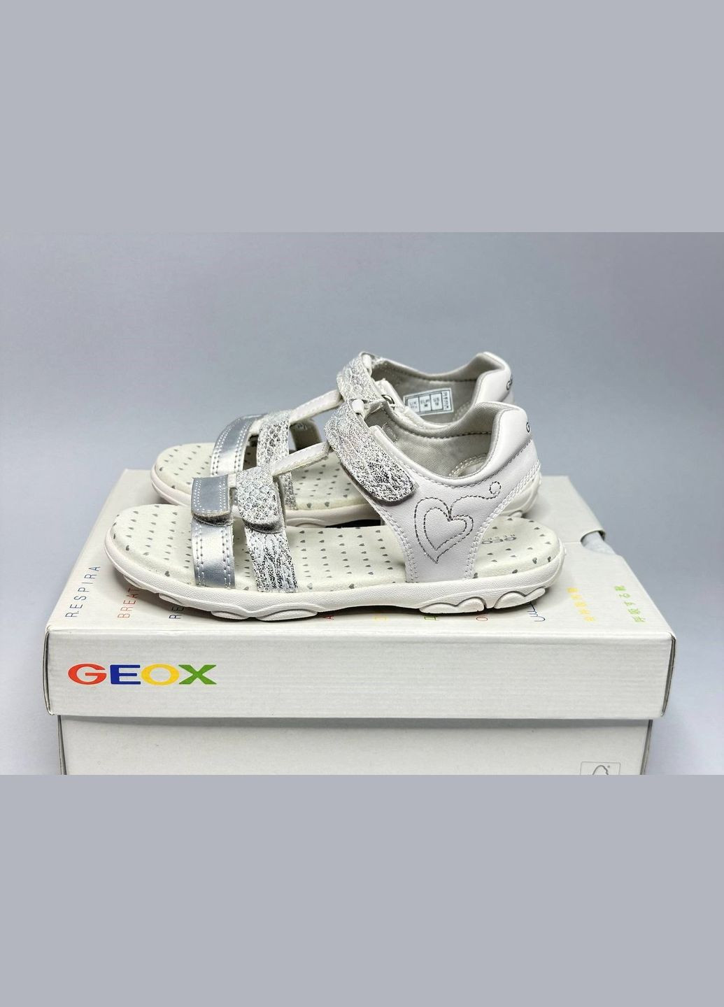 Дитячі босоніжки CUORE 30-32 р-р, сандалі дівчинці Geox (293153255)