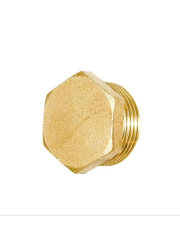 Заглушка 3/4″З латунна під пломбу LC402P optimum (342324847)