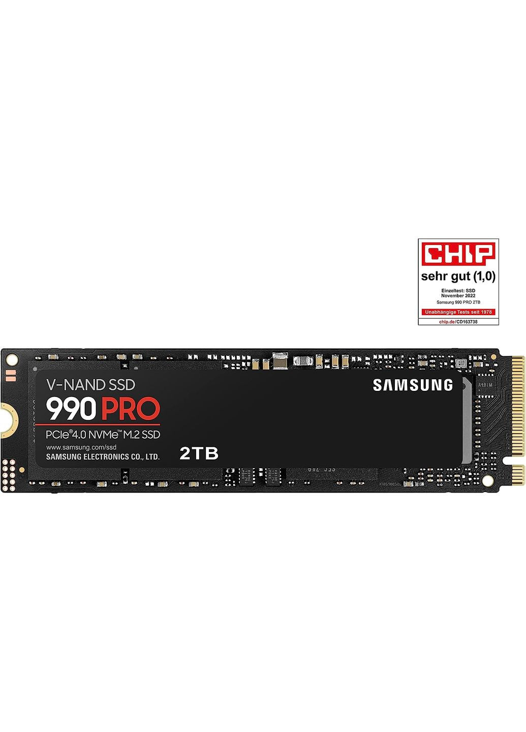 Накопичувач SSD M.2 2TB PCIe 4.0 990PRO Samsung (314746383)