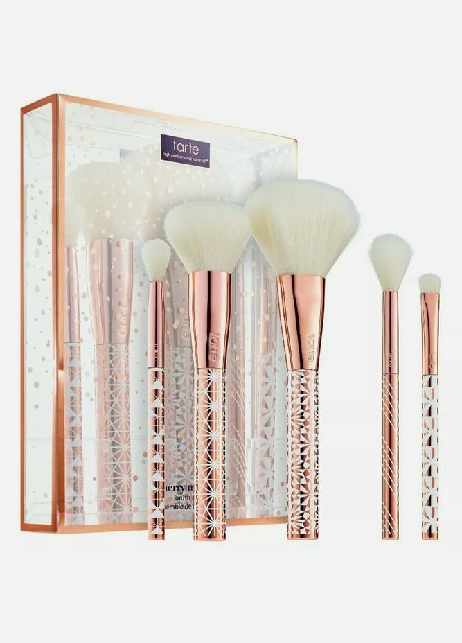 Набір кистей для макіяжу Merry Metals Brush Set Tarte (278773803)