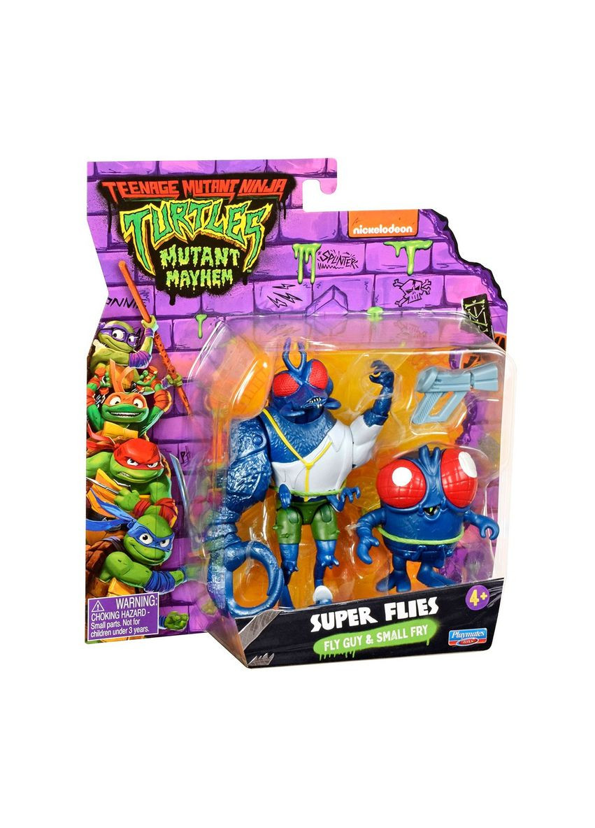 Набір ігрових фігурок серії Черепашки-Ніндзя - Суперфлайс TMNT (344450155)