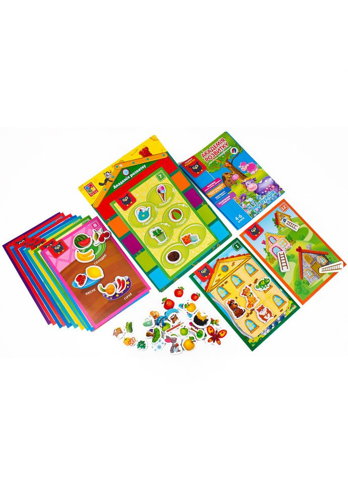 Дитяча розвиваюча настільна гра "Академія розвитку" VT5412-03, 4-6 років Vladi toys (316269594)