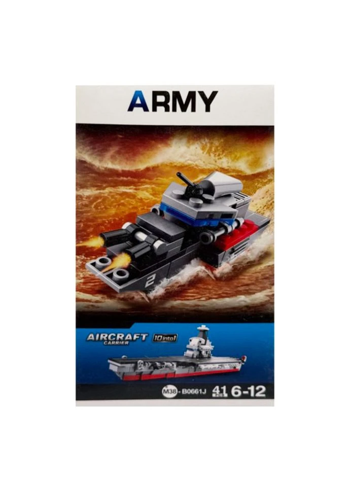 Дитячий конструктор "Aircraft carrier" M38-B0661-10, 41 деталь Bambi (396684170)