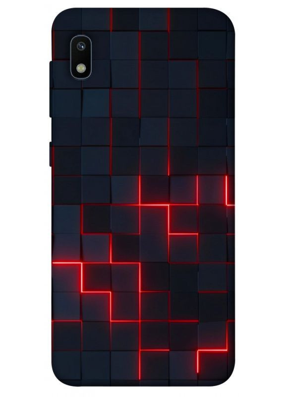 Чохол з принтом для Samsung Galaxy A10 (A105F) / для самсунг галаксі А10 Кібер сітка No Brand (338606694)