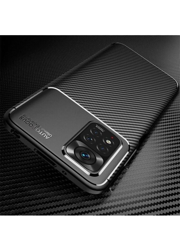 Протиударний чохол для Redmi Note 11 Pro Чорний бампер Xiaomi (363196783)