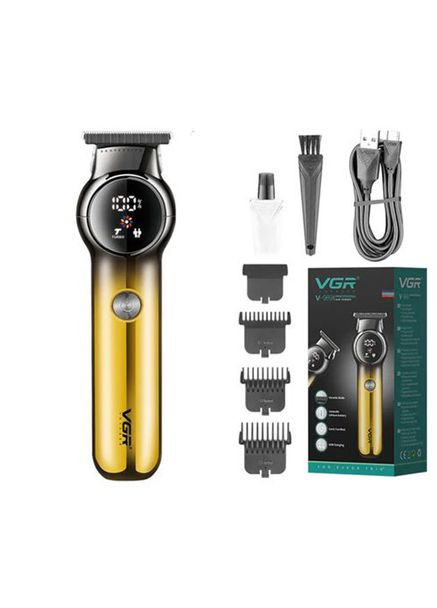 Тример для стрижки волосся та бороди V-989 8 Вт VGR (336883560)