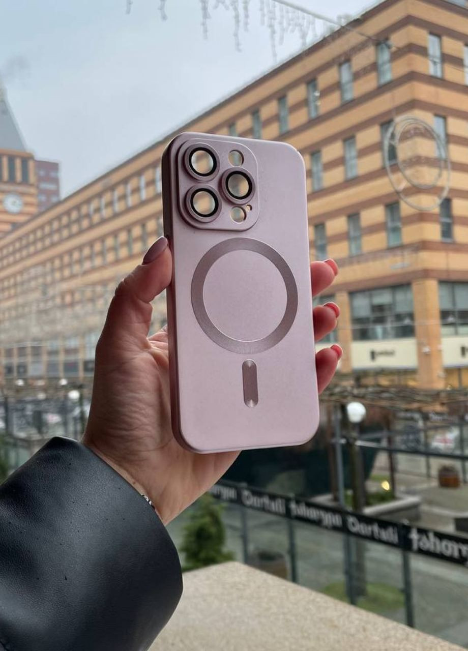 Силіконовий чохол для iPhone 13 Pro Pink MagSafe / Айфон 13 Про рожевий з магсейф No Brand (299153278)