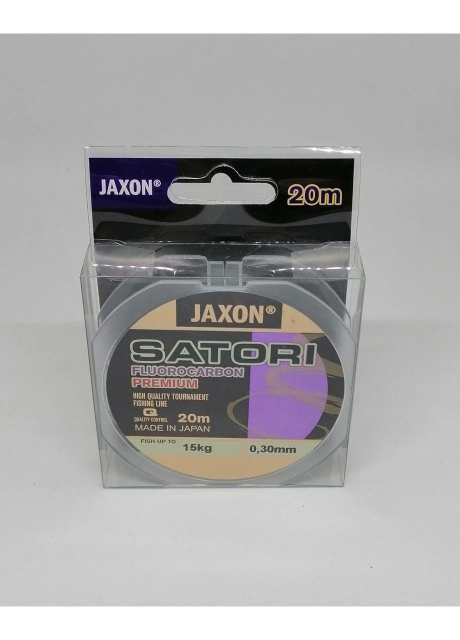 Волосінь флюрокарбонова Satori 0,3 мм 20 м Jaxon (380890908)