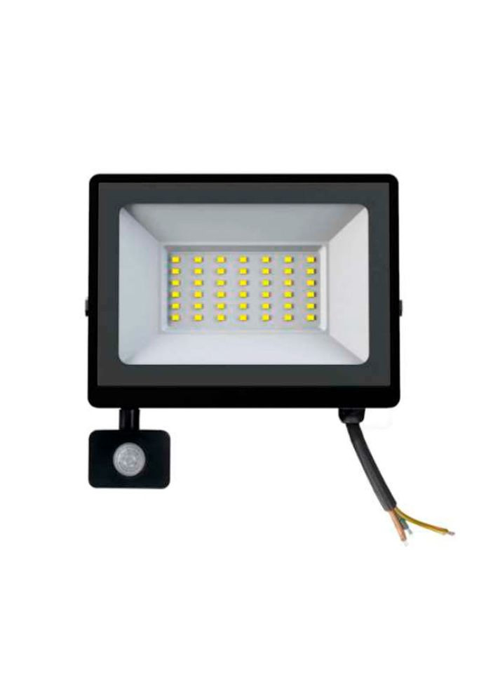 Прожектор LED с датчиком движения ZBPGGY-50W, 50W, SMD2835, IP65, 4000Lm, 6500K (100%), Ra>70, 182*146*40mm, Black Ritar (314833798)