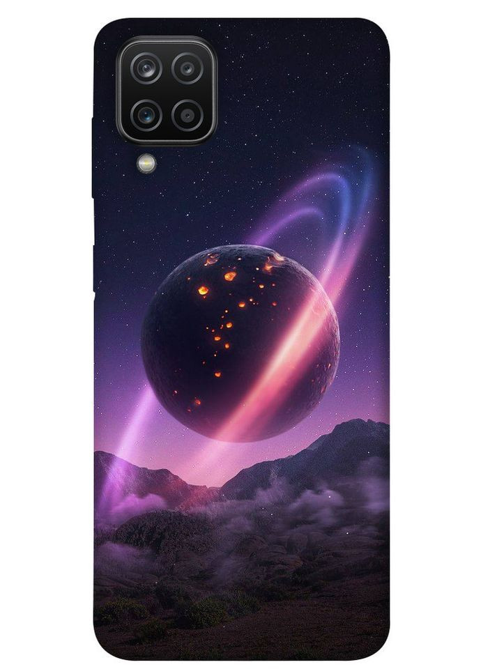Чехол с принтом для Samsung Galaxy A12 / на самсунг галакси а12 Сатурн No Brand (339873022)