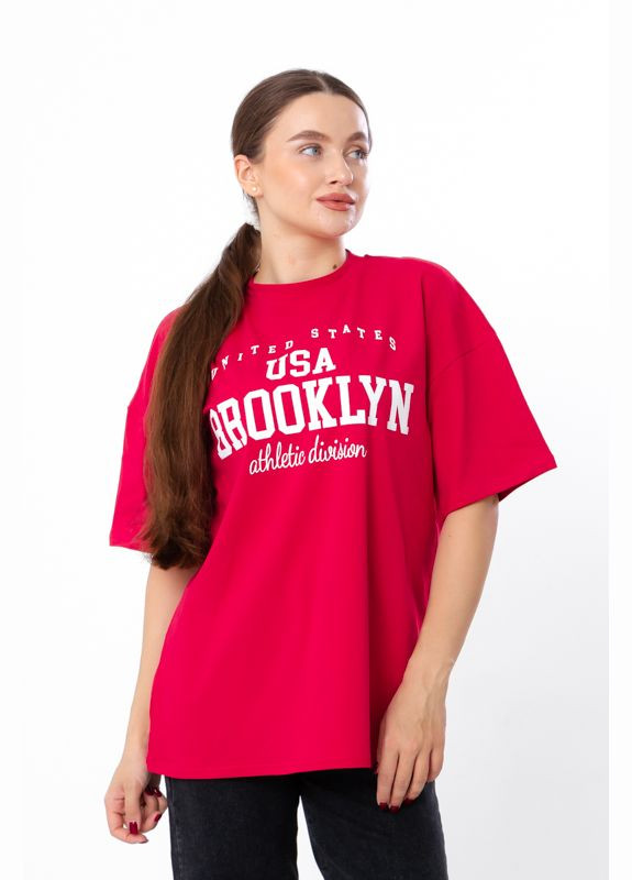 Футболка женская (оверсайз) (p-16339) Носи своє - (317369323)