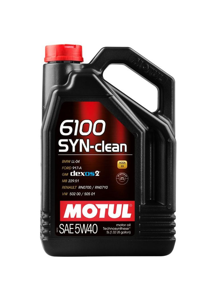 Масло 5W40 6100 SYN-clean 5л Motul (360874530)