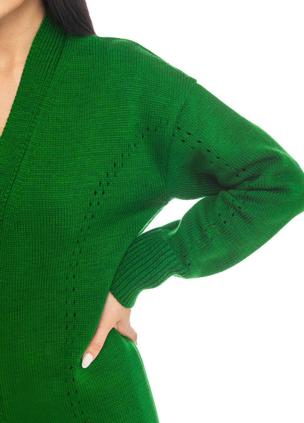 Зеленый кардиган SVTR