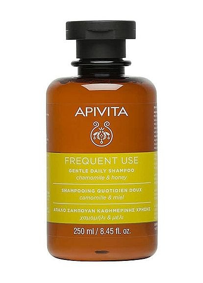 Шампунь для щоденного застосування з ромашкою і медом Gentle Daily Shampoo With Chamomile & Honey 500ml (395987-31018038) Apivita (368612758)