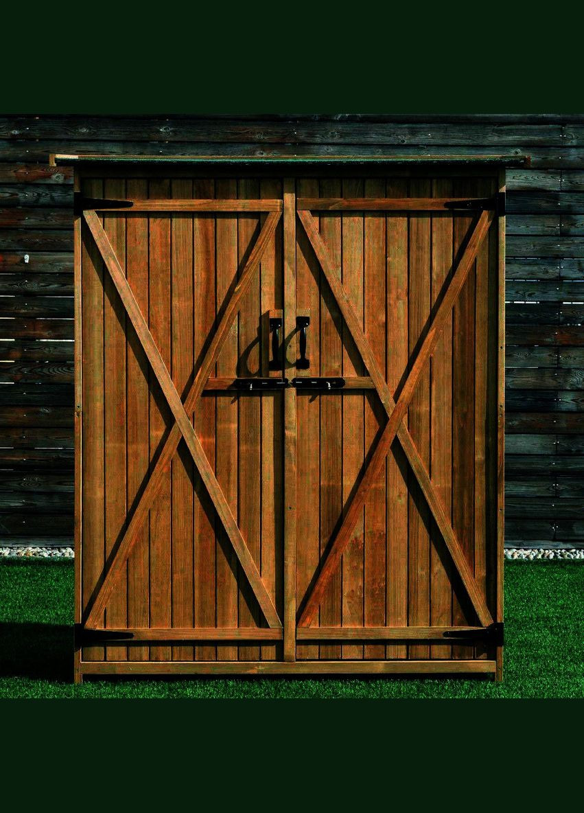 Шафа для садового інвентарю з дерева Проческо мускат (ОСН-000607) No Brand (328960072)