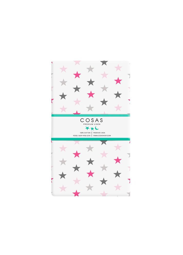 Наволочка на подушку 40х60 STARS ROSE (4822090135273) Cosas (366961990)