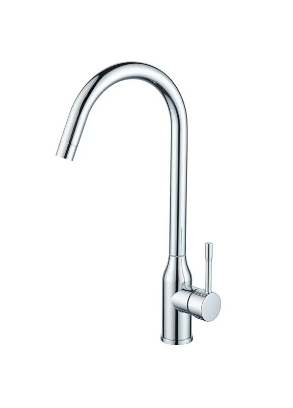 Смеситель для кухни CRV- CHROME из нерж. стали (цвет хром) (ZX6148) Zerix 011 (402795487)