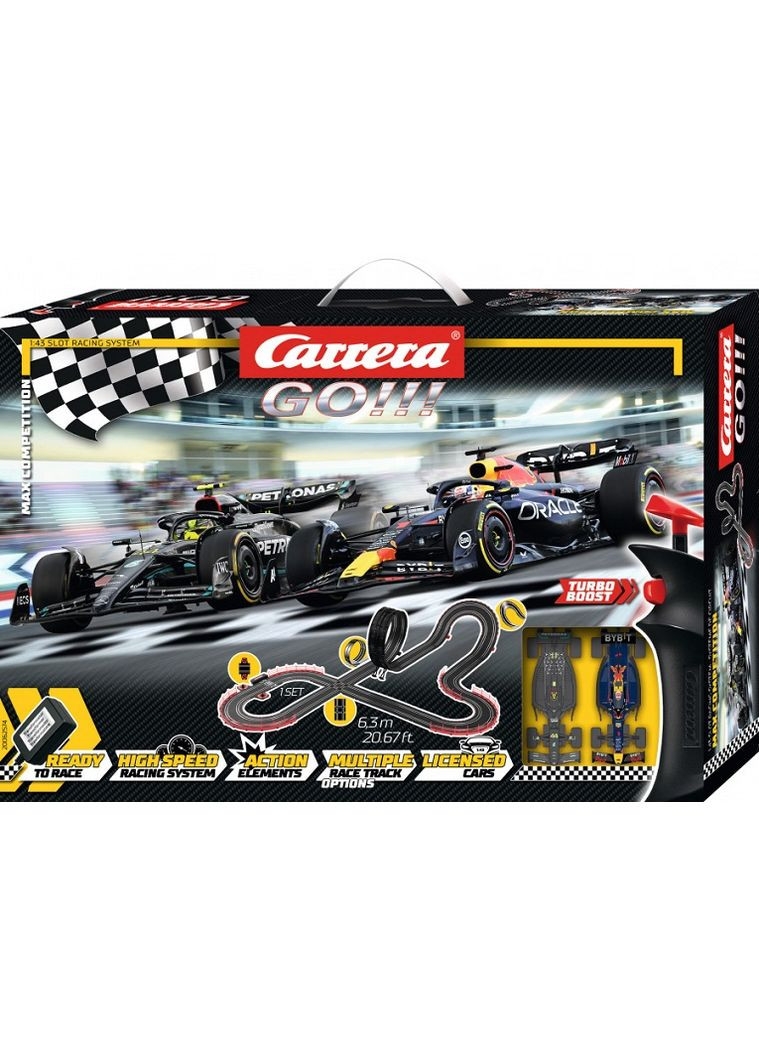 Набір Гоночний трек Go F1 Максимальна конкуренція 62574 Carrera (350935699)