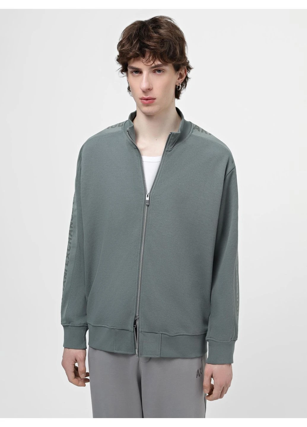 Кофта 8345304 Зелёный WH4167 Armani Exchange (381514748)