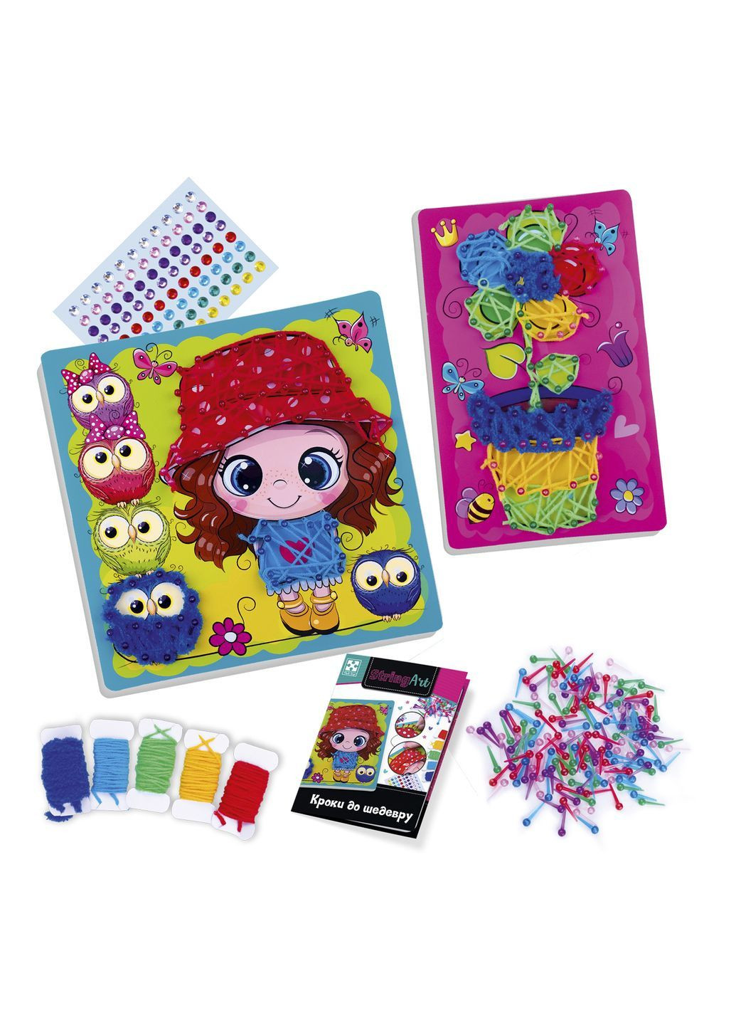 Набор для творчества Стринг Солнечная прогулка цвет разноцветный CB-00283623 Vladi toys (365711264)