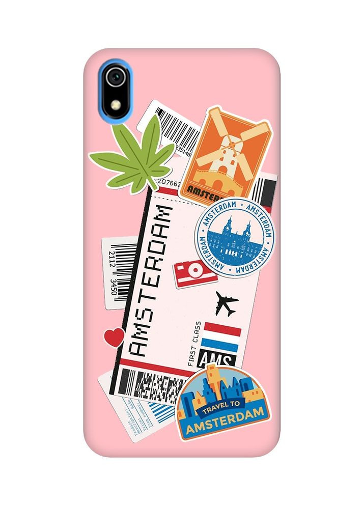 Матовый чехол на Xiaomi Redmi 7A:: Путешествия. Амстердам (принт 327) Creative (360707230)