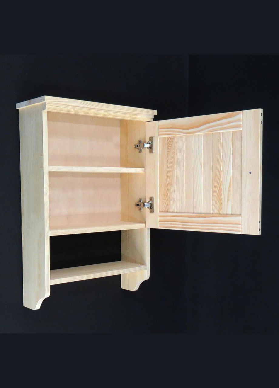 Полка над унитазом из дерева Марикита бланже (ПУТ-001601) No Brand (328293521)