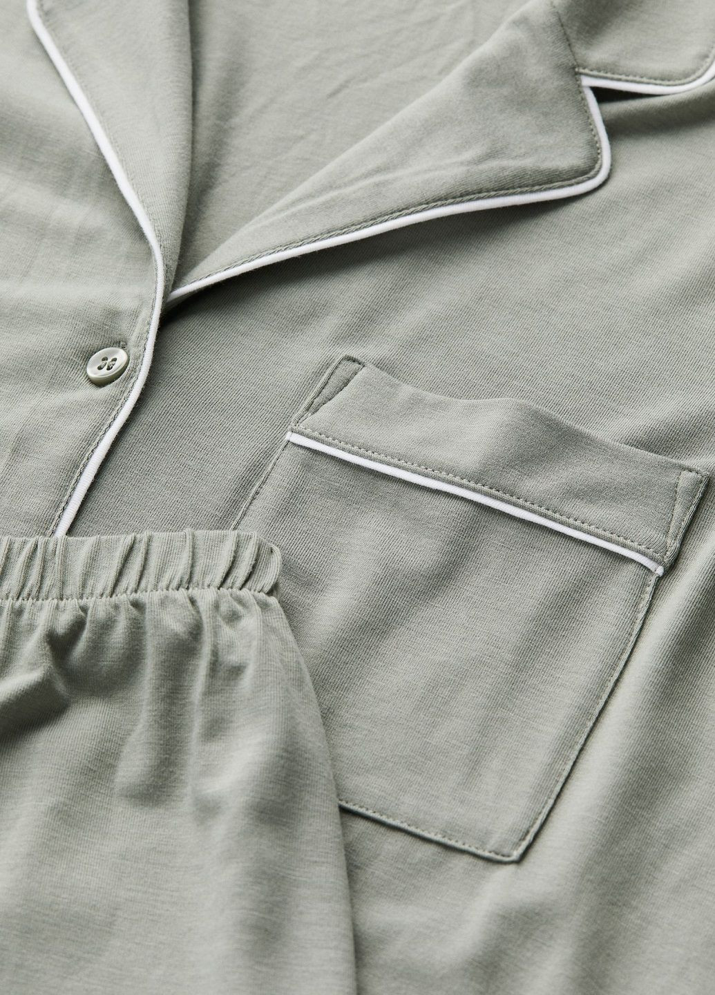 Оливковая (хаки) всесезон пижама H&M