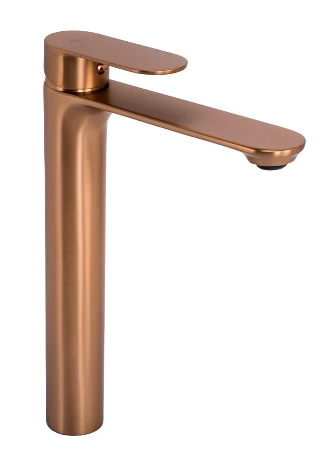 Змішувач для раковини (умивальника) DROP BRUSHED COPPER високий Rea (391122721)