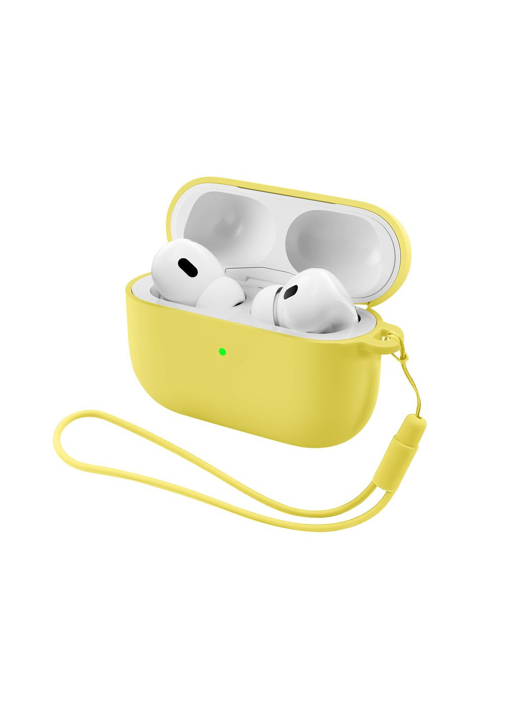Чехол Silicone Case with straps для Apple Airpods Pro 3 Yellow (ARM88303) ArmorStandart (370656773)